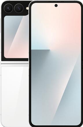 Actual product image Samsung Galaxy Z Flip7 FE (128 GB, White, 6.70", SIM + eSIM, 5G)