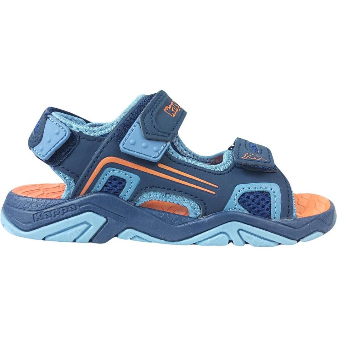 Kappa, Jungen, Sandalen, Sandały dla dzieci Milos II K granatowo-niebieskie 261017K 6764 31, Blau, (31)