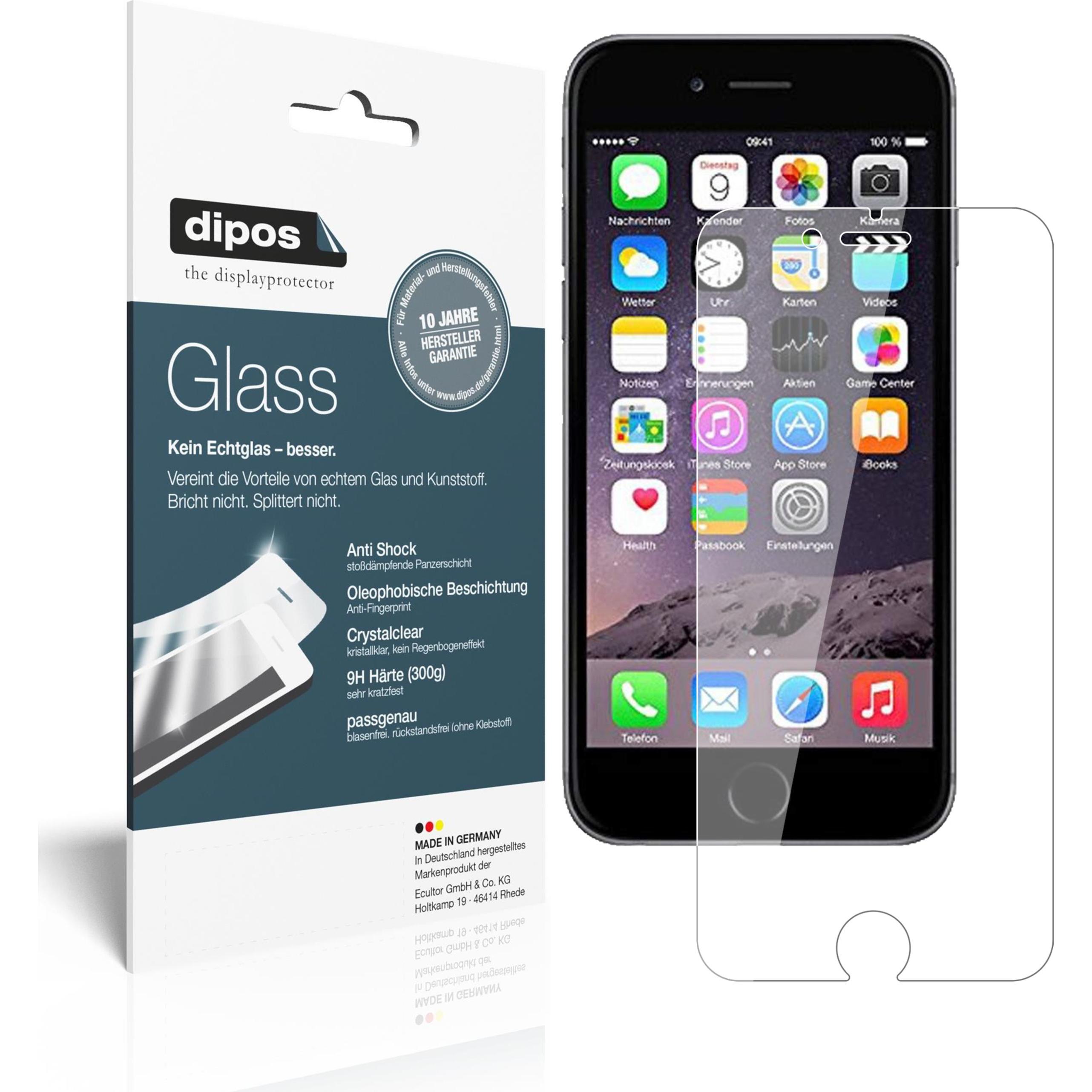 Thumbnail - Dipos Displayschutz Anti-Shock (4 Stück, Apple iPhone 6), Smartphone Schutzfolie, Transparent