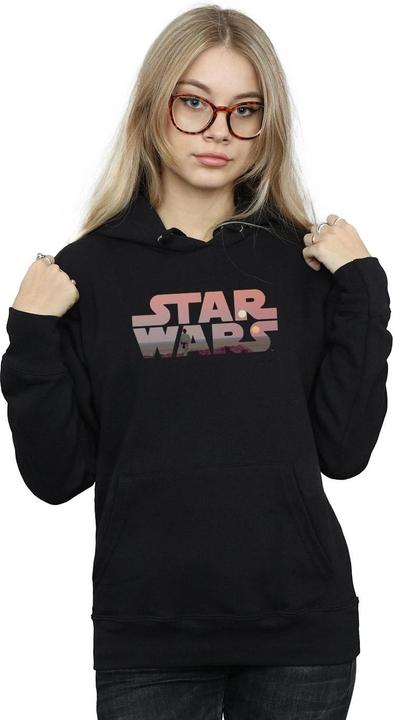 Actual product image Star Wars Womens/Ladies Tatooine Logo Hoodie (XXL)