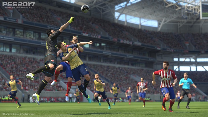 Actual product image Konami Pro Evolution Soccer PES 2017 XBOX ONE EU PEGI (Xbox One S)