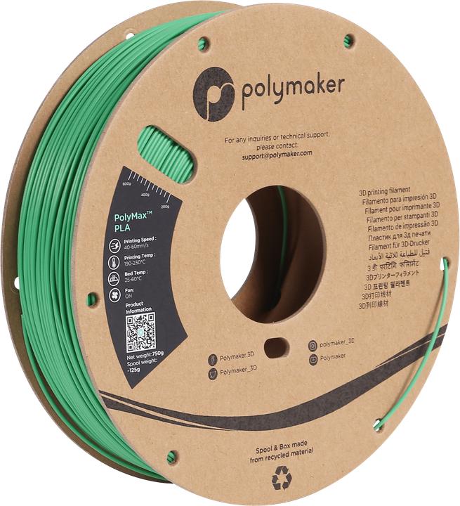 Produktbild Polymaker PA06006 PolyMAX Tough Filament hohe Steifigkeit, hohe Zugfestigkeit (PLA, 1.75 mm, 750 g)