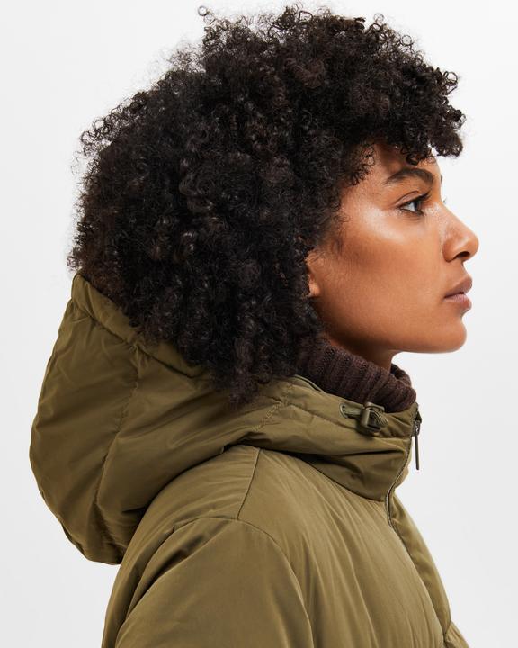 Actual product image Selected Longline down jacket (36)