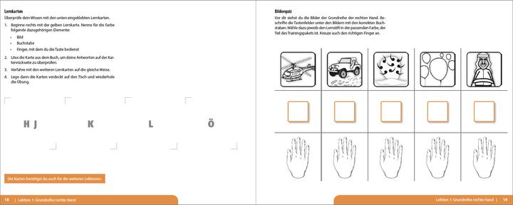 Actual product image 10 Finger Tippen in 3 Stunden (German, Anja Schmid, 2019)