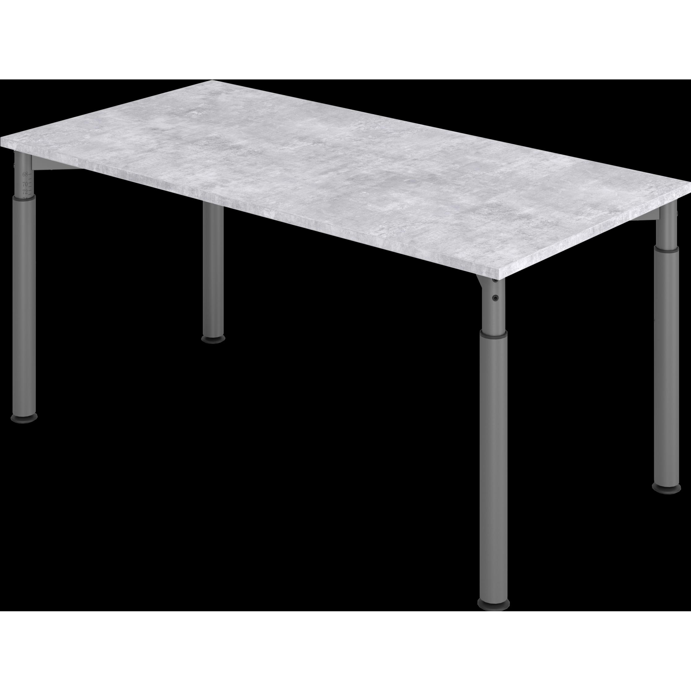 Thumbnail - MC, Schreibtisch, MyTable Y Schreibtisch mit Gestell Graphit (1600 x 800 x 680 mm)