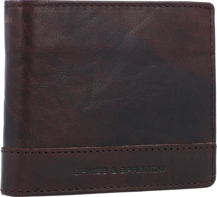 Image du produit Spikes & Sparrow Porte-monnaie RFID en cuir 11 cm