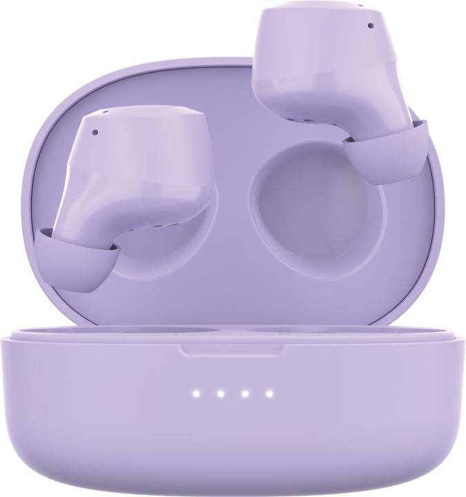 Produktbild Belkin wireless soundform bolt tws hellviolett (Keine Geräuschunterdrückung, 28 h, Kabellos)