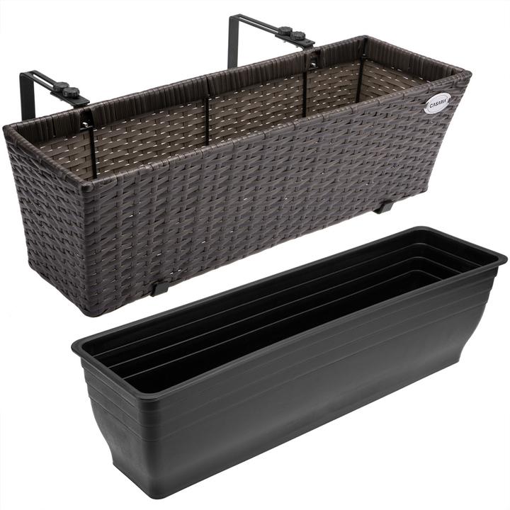 Produktbild Casaria Blumenkasten (20 cm)