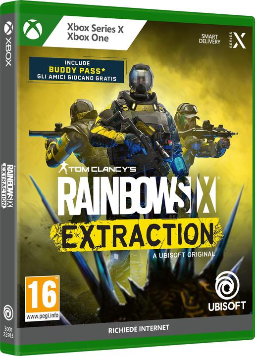 Immagine prodotto Ubisoft Rainbow Six Extraction Standard Inglese, Italiano Xbox Serie X (Xbox Series X, Xbox One X, EN)