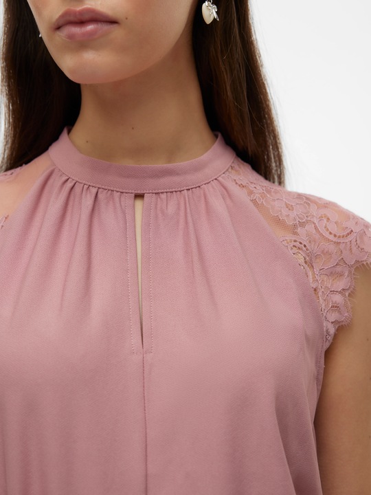 Image du produit Vero Moda Vmmilla Sl Lace Tee Ga (L)