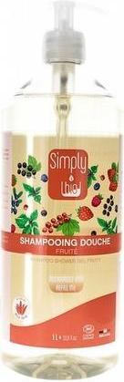Produktbild Markenlos Einfach Bio Fruchtiges Bio-Duschgel (1000 ml, Flüssiges Shampoo)