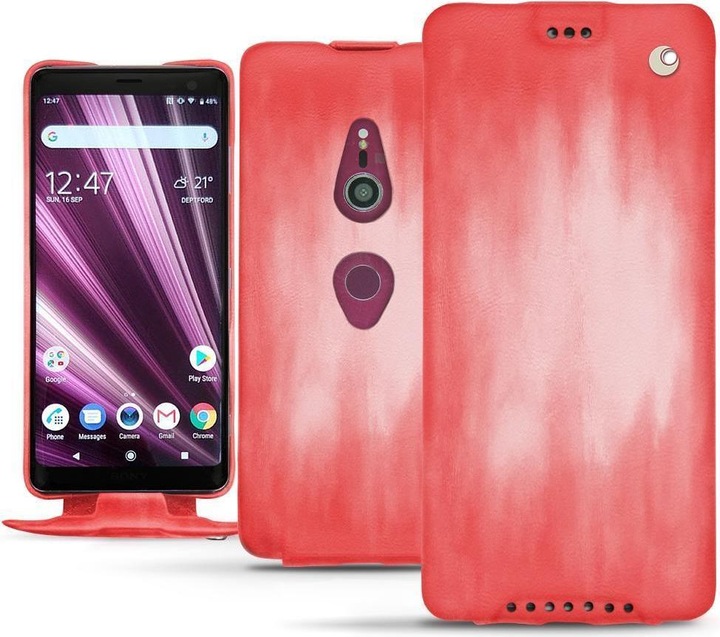Actual product image Noreve Leather cover vertical (Sony Xperia XZ3)
