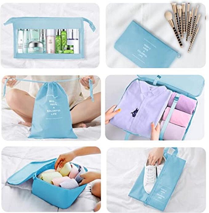 Produktbild Only-Bags.Store Koffer Organizer Set 10 Stück Packing Cubes Set Koffer Organizer Set Packing Cubes