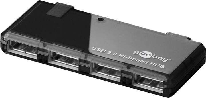 Actual product image Goobay Mini USB2.0 HUB (4 ports)