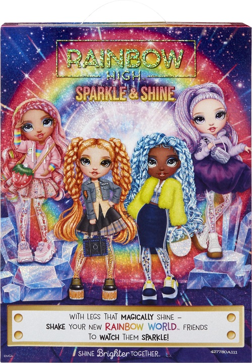 Actual product image Rainbow High Sparkle & Shine Fashiondukke - flere varianter