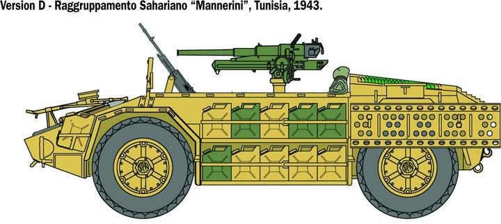 Produktbild Italeri AS 42 Sahariana