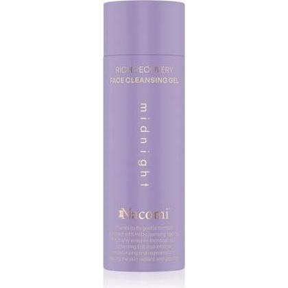 Nacomi, Pulizia viso, Rich Recovery Midnight Face Wash Gel 140ml (Gel detergente, 140 ml)