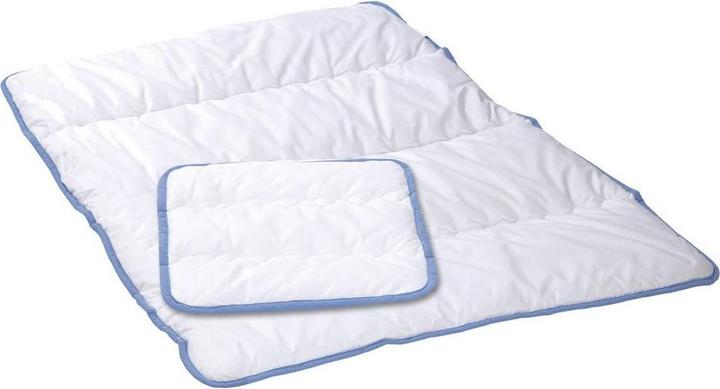 Produktbild Alvi Babybettdecken & Babykissen Steppbett-Set kochfest 80 x 80 cm + 35 x 40 cm (80 x 80 cm)