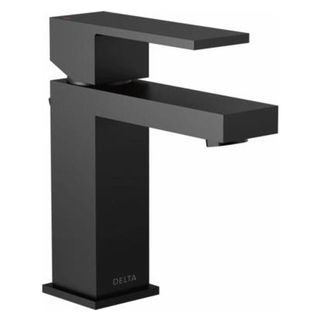 Miscelatore Lavabo Bagno 3 Fori, Rubinetto Tre Fori Doppia Maniglia Split, Acqua Fredda e Calda, Ottone Rubinetteria - Oro