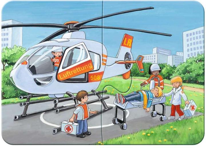 Image du produit Ravensburger Mes véhicules d'intervention 2/4/6/8p (8 pièces)
