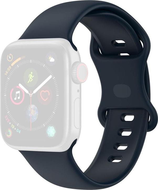 Produktbild König Design Sport Ersatz Armband für Apple Watch Series 1/2/3/4/5/6/SE 40 38 mm Small Blau
