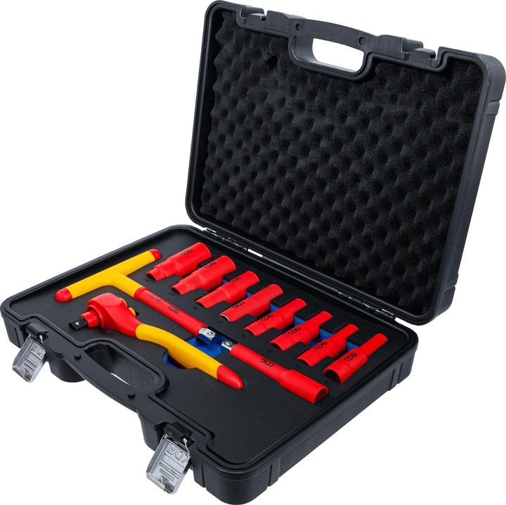 Produktbild BGS - Steckschlüssel-Satz, Antrieb 12,5 mm 1/2", SW 10 - 24 mm, 11-tlg. (19 mm, 12 mm, 24 mm, 14 mm, 22 mm, 16 mm, 23 mm, 10  mm, 21 mm, 18 mm, 17 mm, 11 mm, 15 mm, 13 mm, 20 mm)