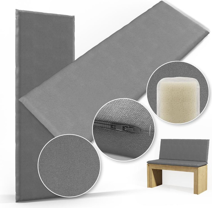 Actual product image Vicco Bankauflage (120 x 40 x 6 cm)