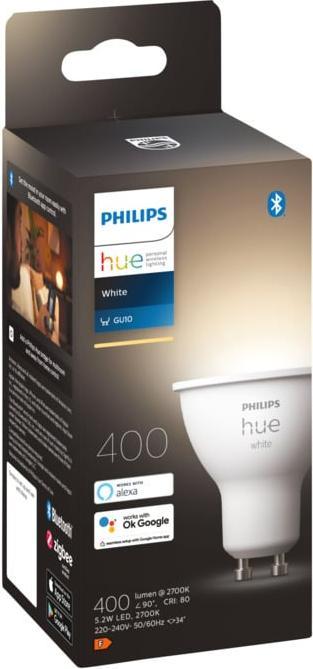 Produktbild Philips Hue 4.2W GU10 1P (GU10, 4.20 W, 400 lm, 1 x, E)