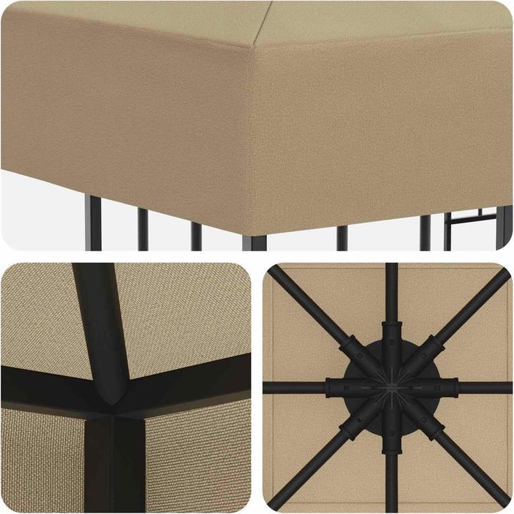 Immagine prodotto vidaXL Garten Pavillon (300 cm, 300 cm)