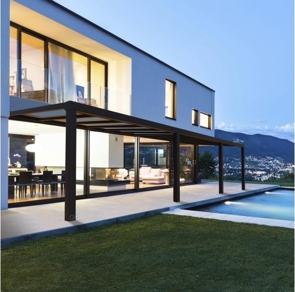 Palram Patio roof Stockholm 950x330,5 cm anthracite