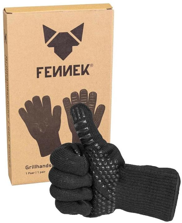 Produktbild Fennek Grill Grillhandschuh mit Logo (Silikon, Aramid)