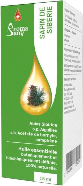 Produktbild AromaSan Sibirische Tanne Ätherisches Öl (15ml)