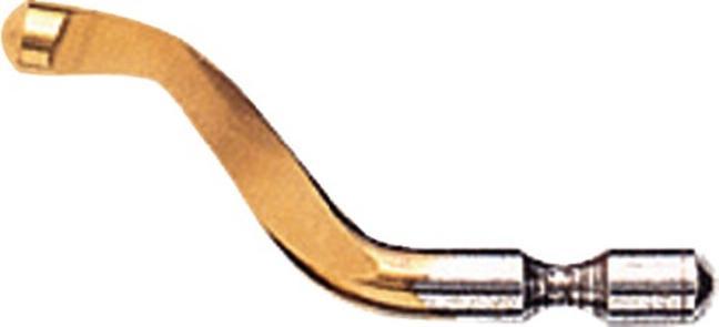 Actual product image Vargus Blade B10P Blade-Ø 2.6 mm TiN coated (Slash 10, 25 mm)
