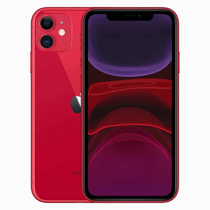Produktbild Forza Refurbished iPhone 11 (64 GB, Red, 6.10", 12 Mpx, Dual SIM, C / Gut)