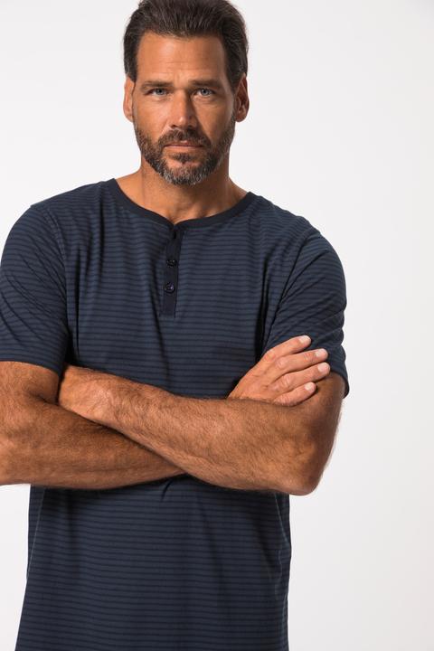 Produktbild JP1880 Nachthemd, Henley, Ringel (L)