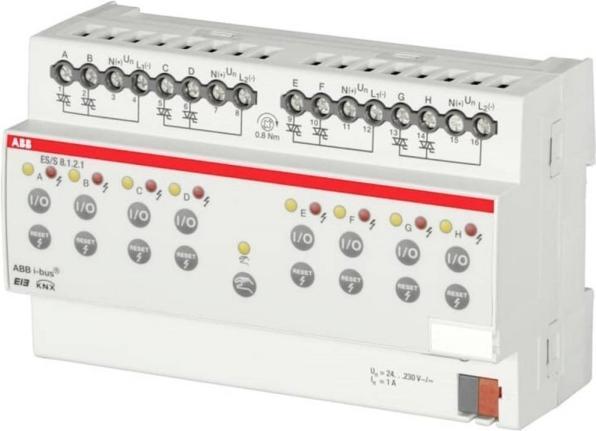 Actual product image ABB ES/S8.1.2.1Elekt. ES/S8.1.2.1 Switching cycle 8f, 1A, REG 2CDG110059R0011 (Switch actuator)