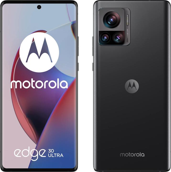 Produktbild Motorola Edge30 Ultra (256 GB, Interstellar Black, 6.67", Dual SIM, 5G)