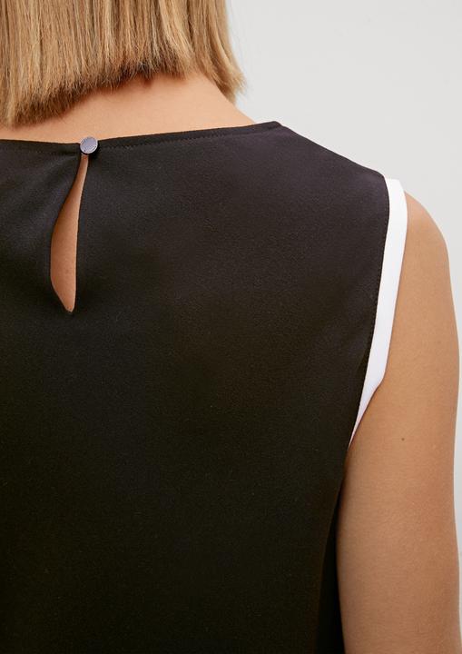 Actual product image Comma Kleid Kleid mit Wasserfall-Ausschnitt (38)