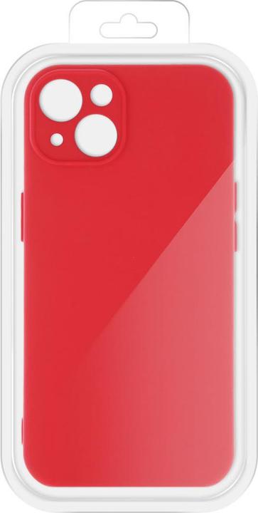 Actual product image OEM Silicon Box case for iPhone 17 red (Apple iPhone 17)