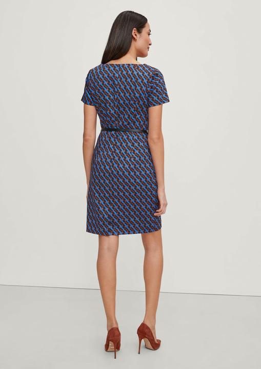 Produktbild Comma Kleid Kleid mit Carrée-Ausschnitt (36)