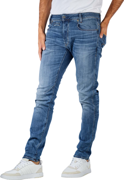 Actual product image G-Star D-Staq Slim Jeans medium indigo aged (W29/L30)