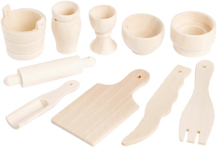Actual product image Creativ Company Wooden articles Mini kitchen utensils
