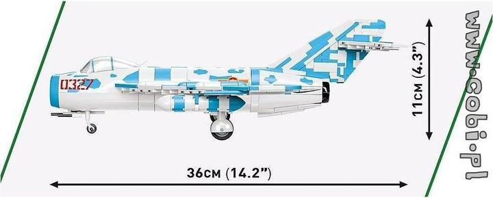 Produktbild Cobi Kampfflugzeug Bausatz MIG-17 Nato Code F
