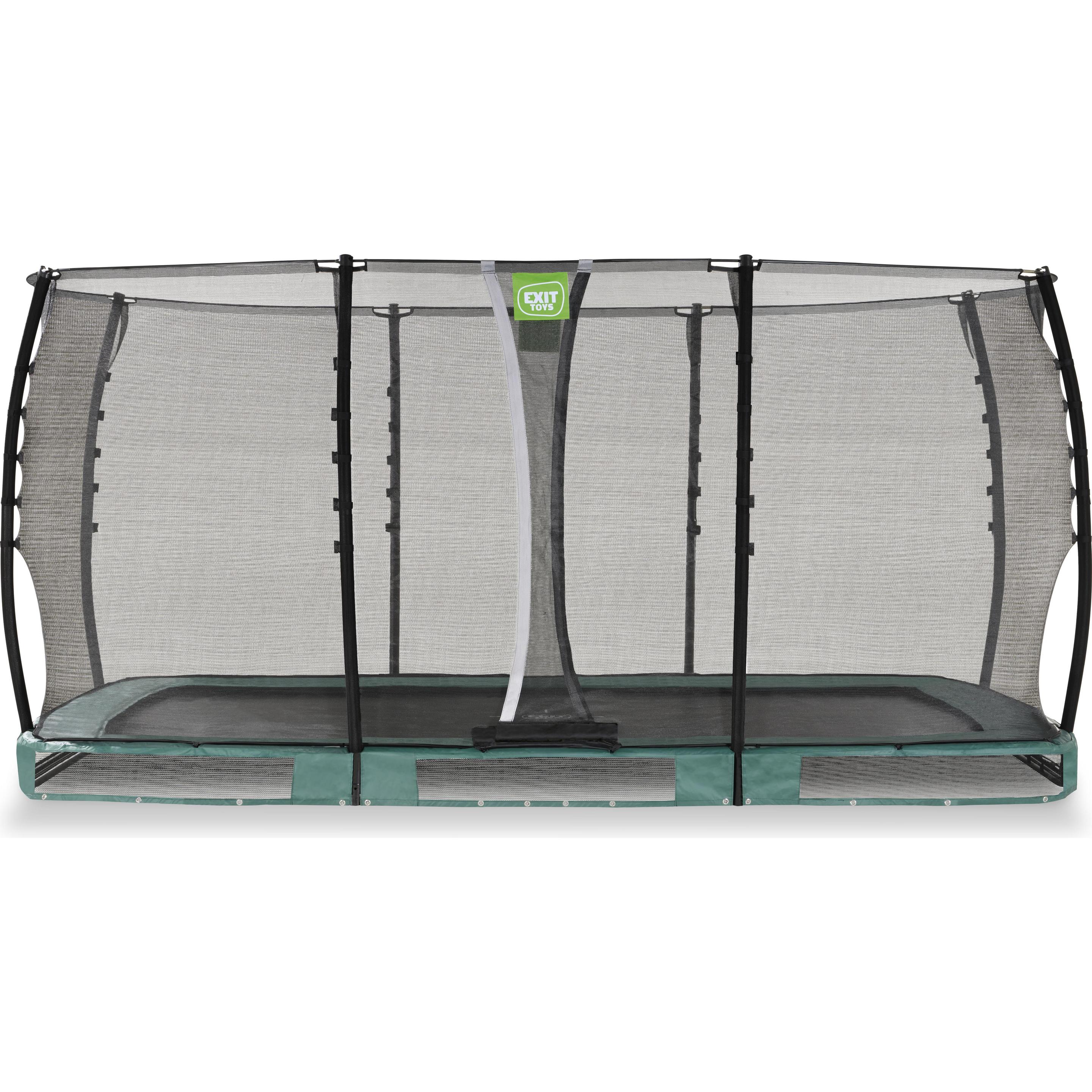 Exit Allure Classic Bodentrampolin 244x427cm - grün (116242 cm)