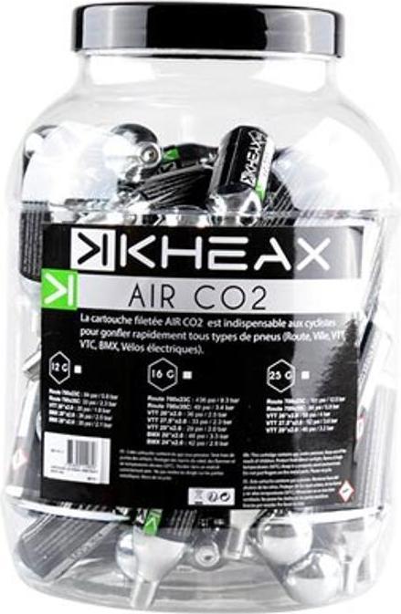 Kheax Co2 cartridge (Replacement CO2 cartridges)