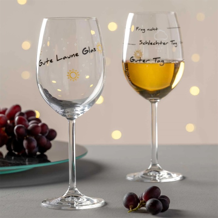Image du produit Leonardo Verre à vin rouge Presente Bon jour 460 ml, 1 pièce, Transparent (46 cl, 1 Verres, Verres à vin rouge)