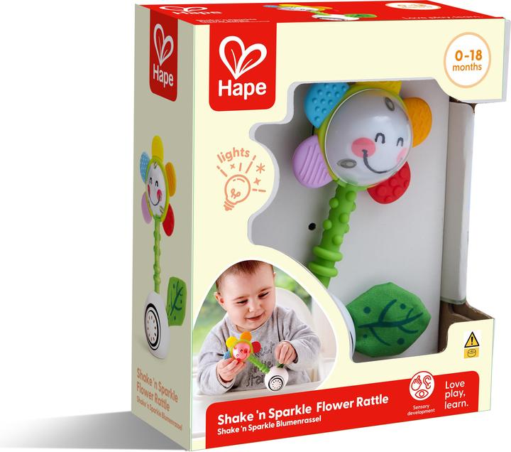 Immagine prodotto Hape Sonaglio a forma di fiore Shake n Sparkle