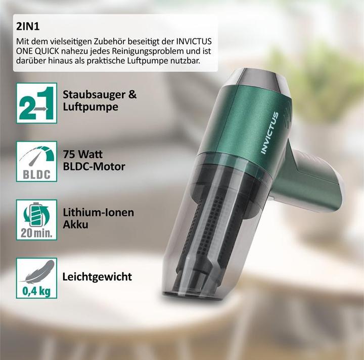 Produktbild Genius INVICTUS ONE QUICK 13 tlg. Grün