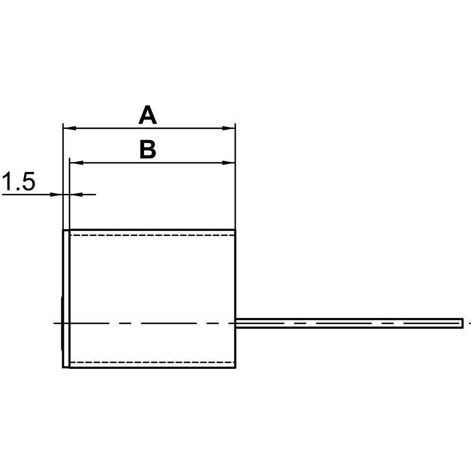 Thumbnail - Kaba, Türschloss + Schliesszylinder, Aussenzylinder 20/star Typ M1508 B (Aussenzylinder)