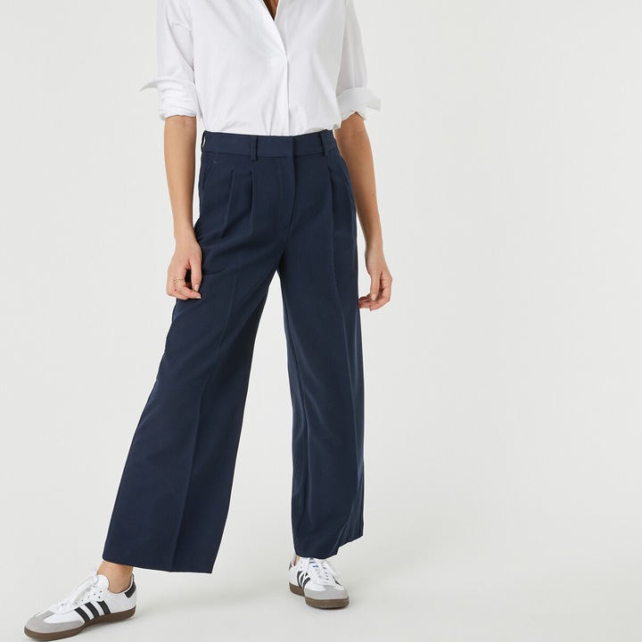 Immagine prodotto La Redoute Collections Pantaloni a pieghe larghe (32)